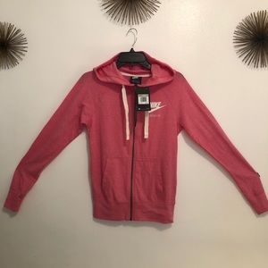 Nike Women's Full-Zip Hoodie Vintage Pink XS